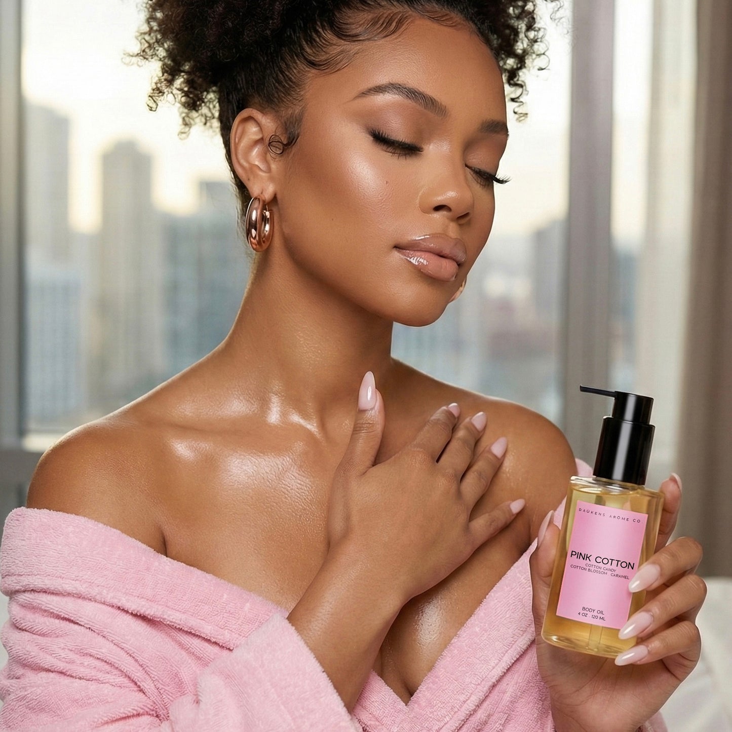 PINK COTTON BODY OIL