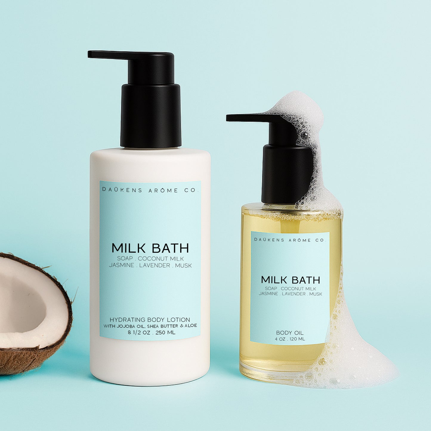MILK BATH BODY OIL (INSPIRED BY MARGIELA'S BUBBLE BATH*)