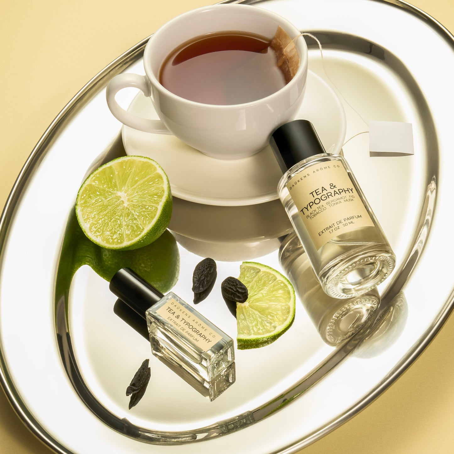 TEA & TYPOGRAPHY EXTRAIT (INSPIRED BY LE LABO'S THÉ NOIR 29*)