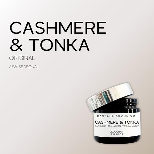 CASHMERE & TONKA DEODORANT