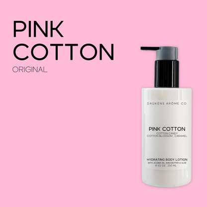 PINK COTTON BODY LOTION