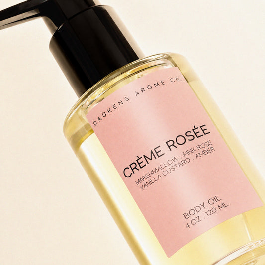 CRÈME ROSÉE BODY OIL (INSPIRED BY LOVE, DON’T BE SHY + DELINA EXCLUSIF)