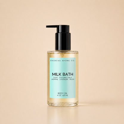 MILK BATH BODY OIL (INSPIRED BY MARGIELA'S BUBBLE BATH*)
