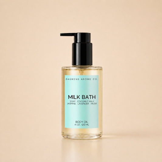 MILK BATH BODY OIL (INSPIRED BY MARGIELA'S BUBBLE BATH*)
