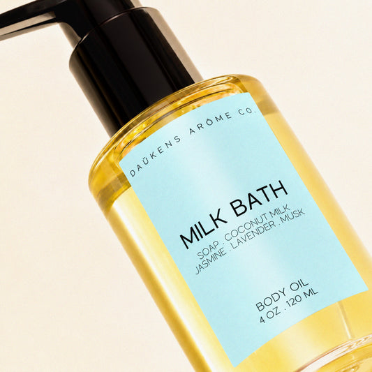 MILK BATH BODY OIL (INSPIRED BY MARGIELA'S BUBBLE BATH*)