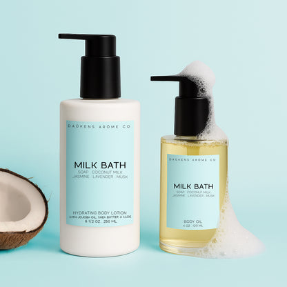 MILK BATH BODY OIL (INSPIRED BY MARGIELA'S BUBBLE BATH*)