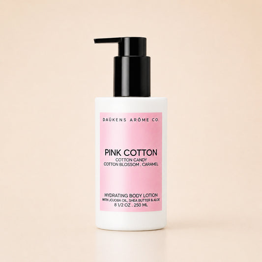 PINK COTTON BODY LOTION