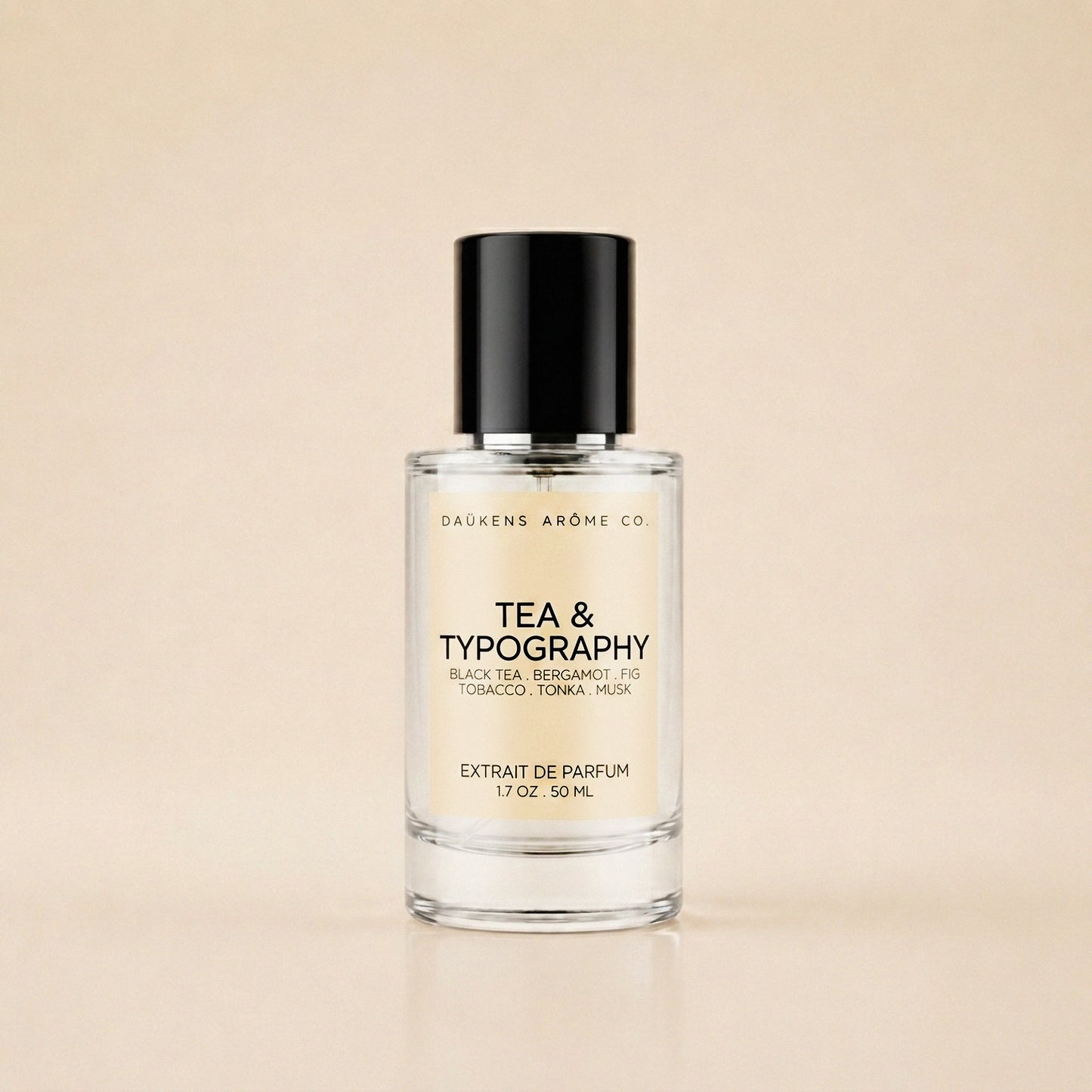 TEA & TYPOGRAPHY EXTRAIT (INSPIRED BY LE LABO'S THÉ NOIR 29*)