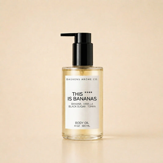 THIS **** IS BANANAS BODY OIL