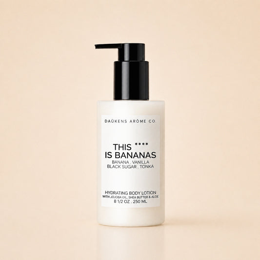THIS **** IS BANANAS BODY LOTION